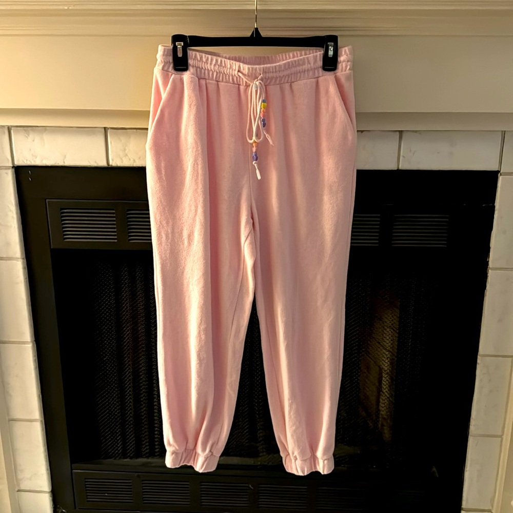 Stoney Clover for Target Pink Terry Cloth Sweats Size Small